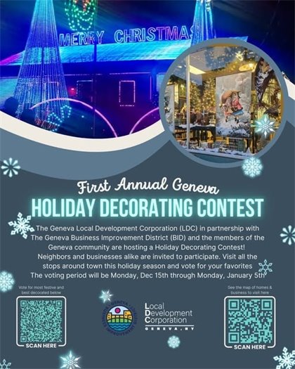 holiday decorating contest