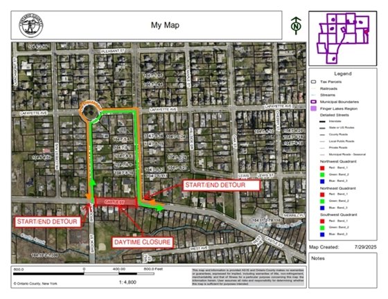 castle brook st closure