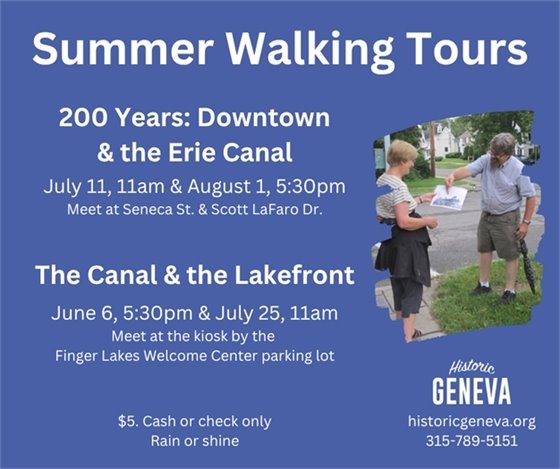 summer walking tours