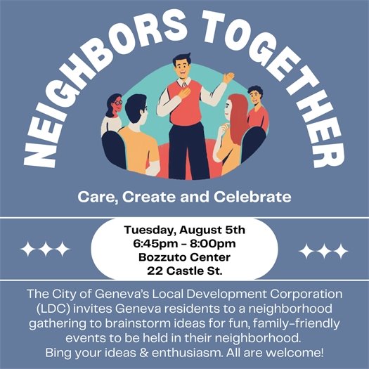 neighbors together event 