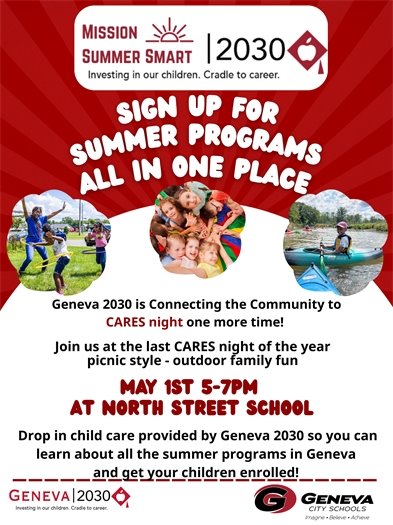 Geneva 2030 event flyer