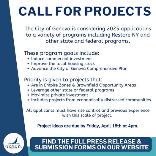 call for projects 2025