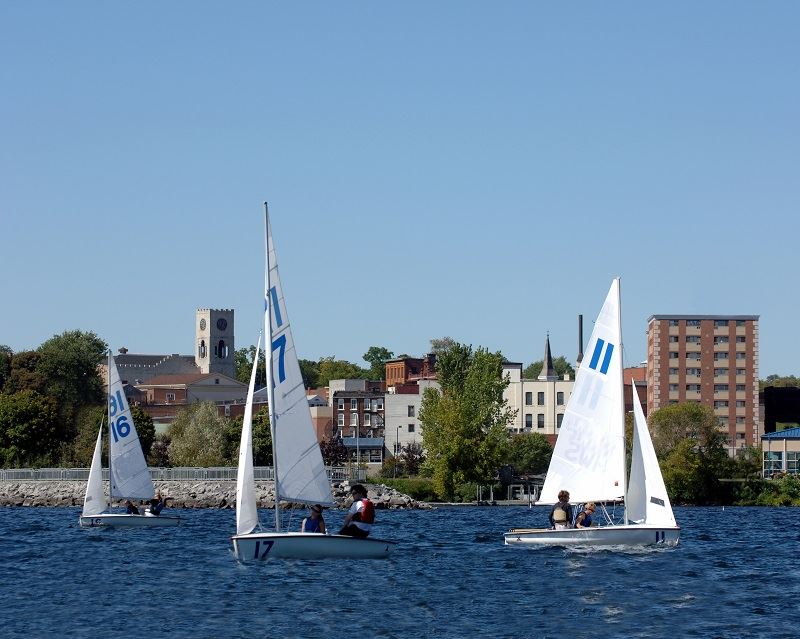 Sailboats on Seneca Lake